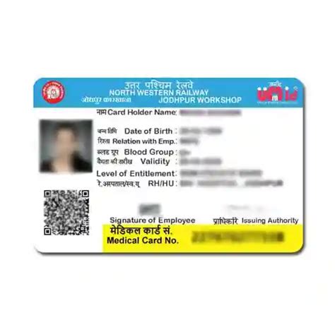 railway medical smart card|railway health card download.